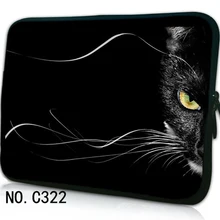 Sleeve Bag For HP Acer Lenovo Yoga 530 Asus MacBook Air 11 Google Chromebook 11.6 12 13 15 14 17 10 10.1 Notebook Case Black Cat