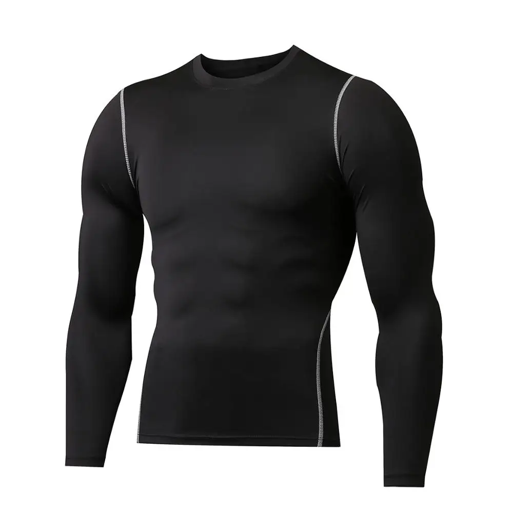 Мужская Спортивная толстовка с длинными рукавами для бега легкая футболка