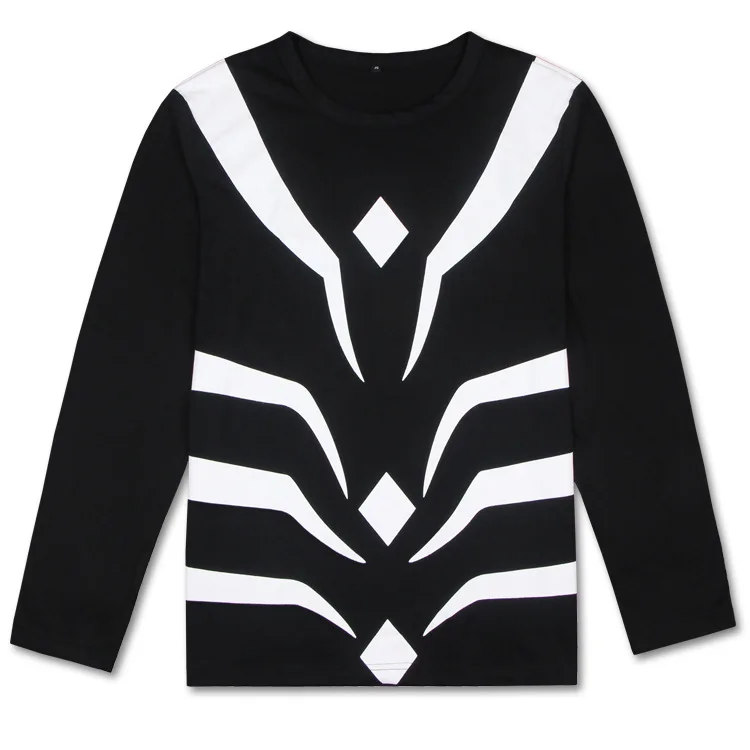 Футболка с длинными рукавами Toaru Railgun Accelerator футболки для косплея футболка Majutsu