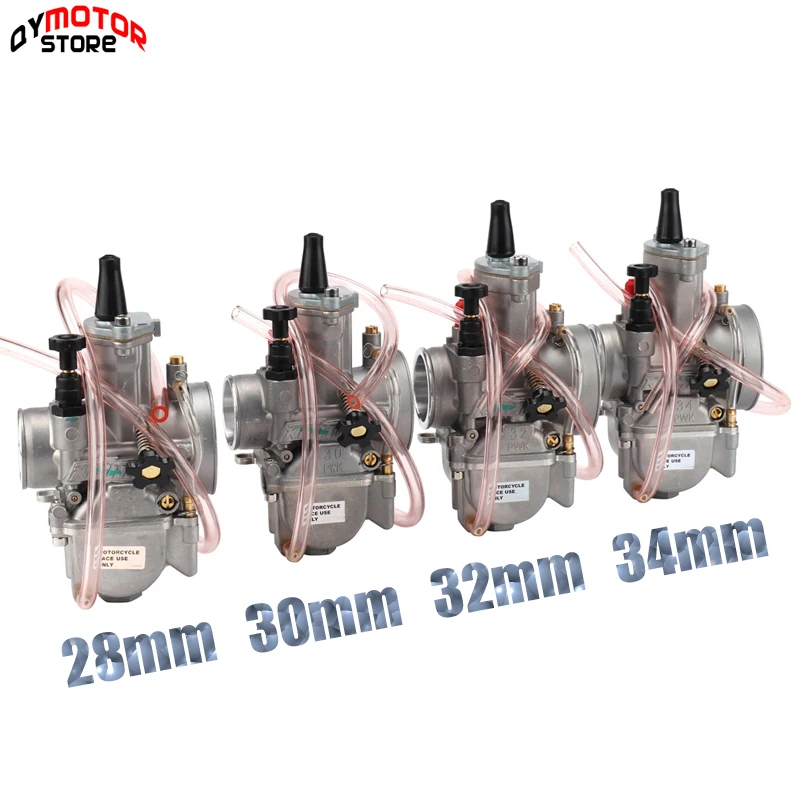 Карбюратор PWK 28 30 32 34 мм для скутера JOG DIO KR150 RTL250 CR80 CR85R CR125 NSR50 NSR80 DT100 125 175 |