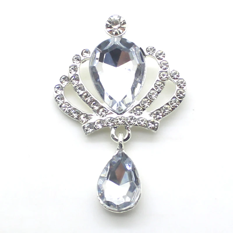 

Металлические кулоны с короной, 10 шт.