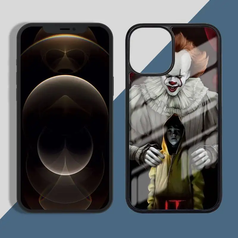 

Hot Pennywise Clown Float It Horror Cartoon Comic Phone Case TPU+PC For iPhone X XR XS 11 12 mini Pro MAX 7 8 Plus