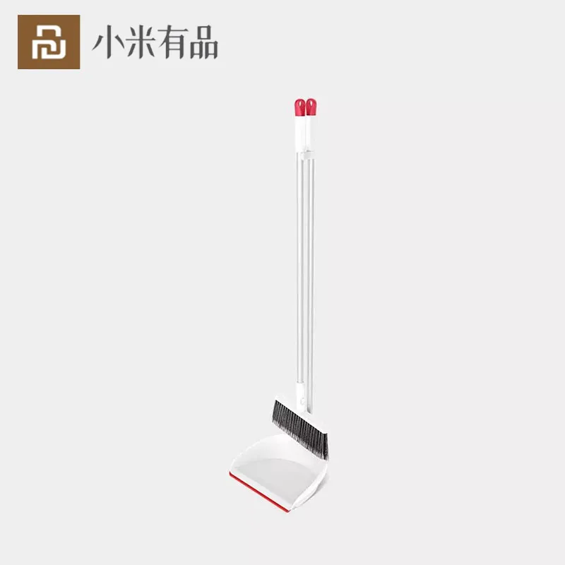 

Youpin Yijie Broom And Dustpan Set YZ-03 Home Cleaning High Quality Soft Rubber Design Does Not Leak Dust Not Hurt The Ground