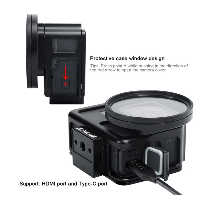 Защитный чехол для экшн-камеры GoPro Cage Hero 7 6 5 Black | Электроника