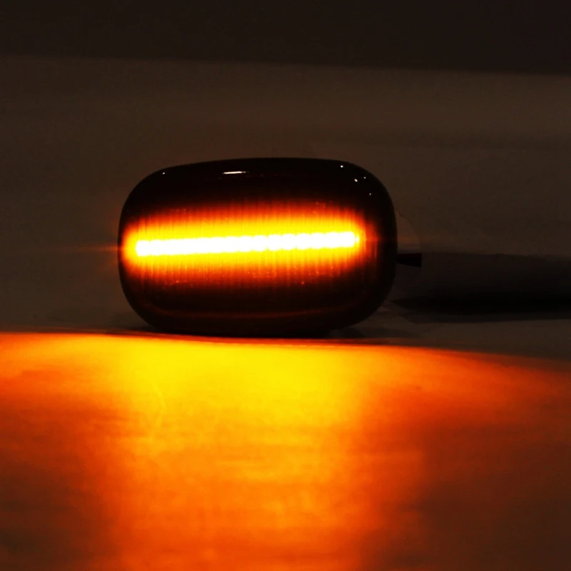 Автомобильная динамическая светодиодный боковой габаритный фонарь Поворотная