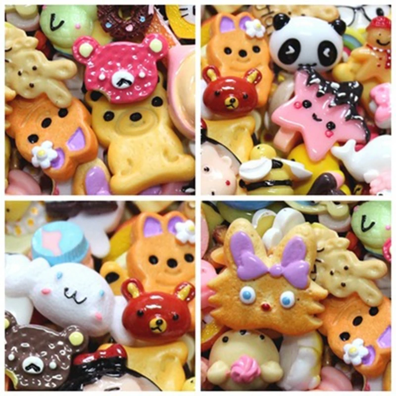 

Resin Charms Beads Accessories DIY Phone Shell Jewelry Slime Filler Doll House Y4QA