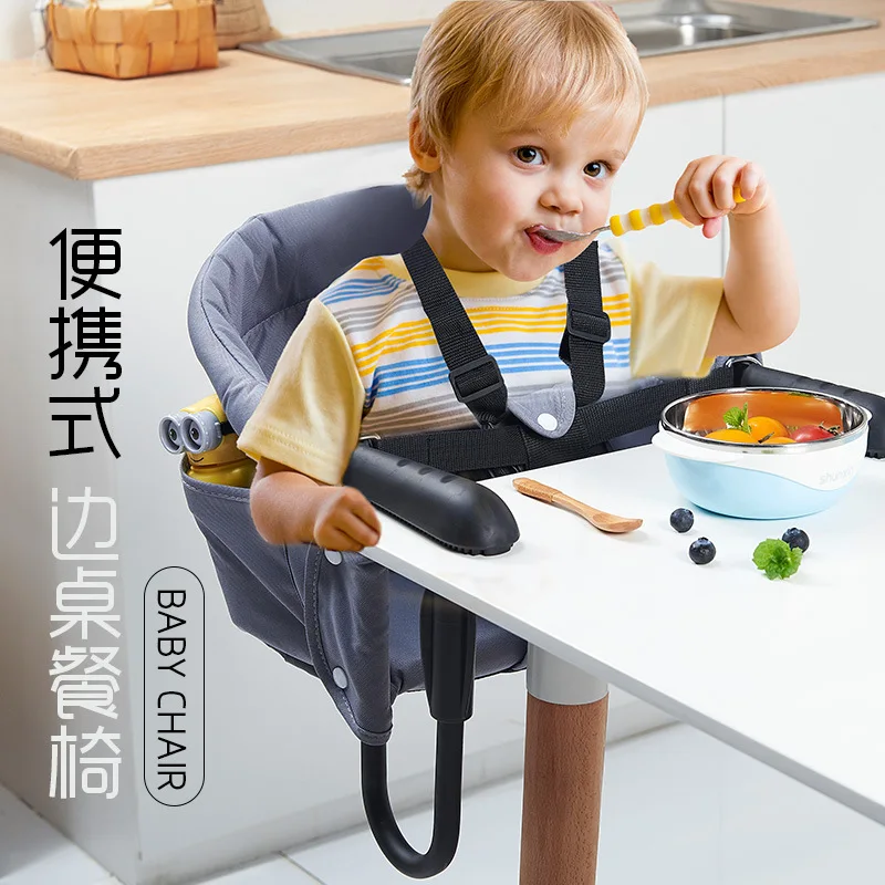 Portable Baby Travel Dining Chair Children Eating Chair Folding Table Kids Feeding Chair Baby Booster Seats Dropshipping