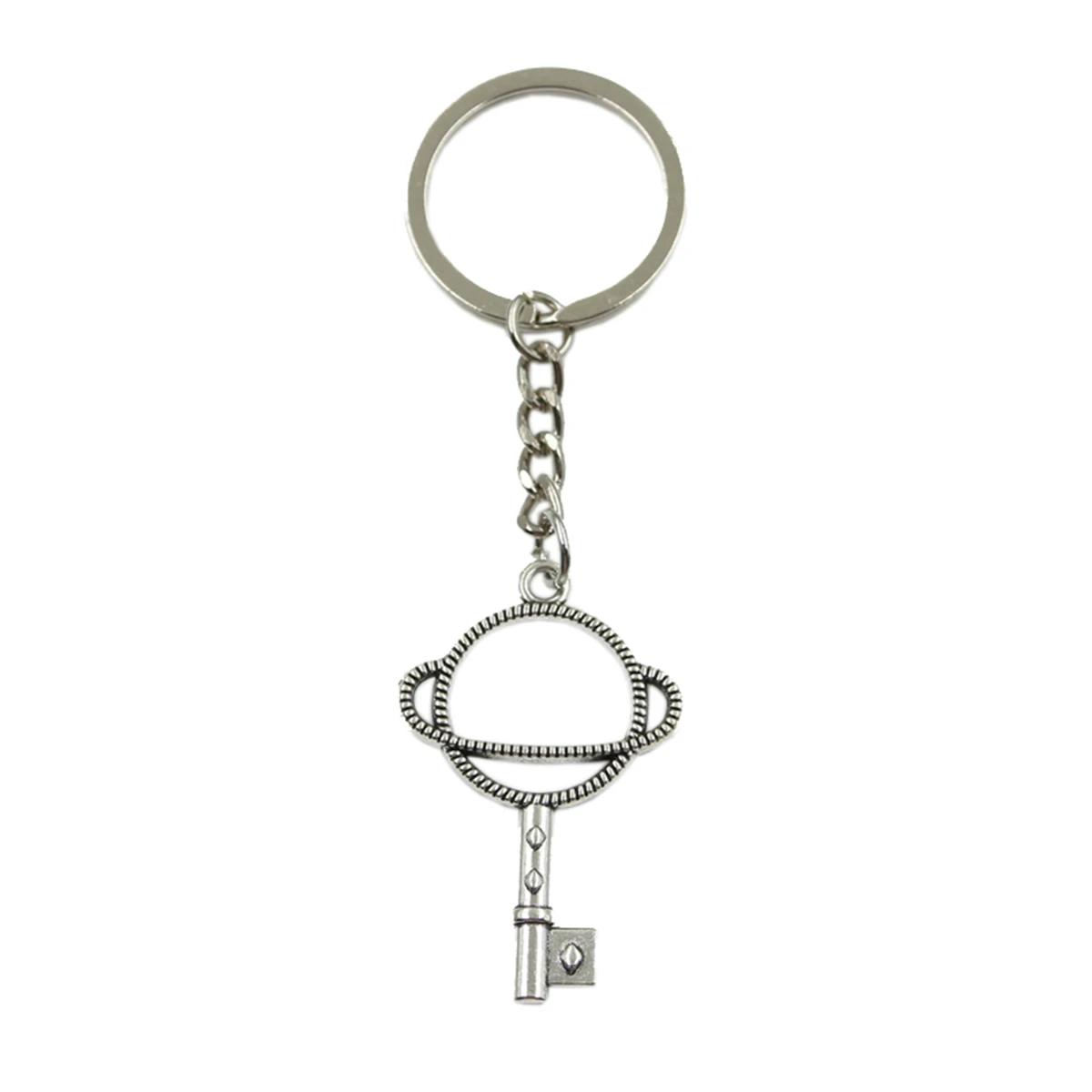 Новый модный мужской высококачественный автомобильный брелок DIY металлический