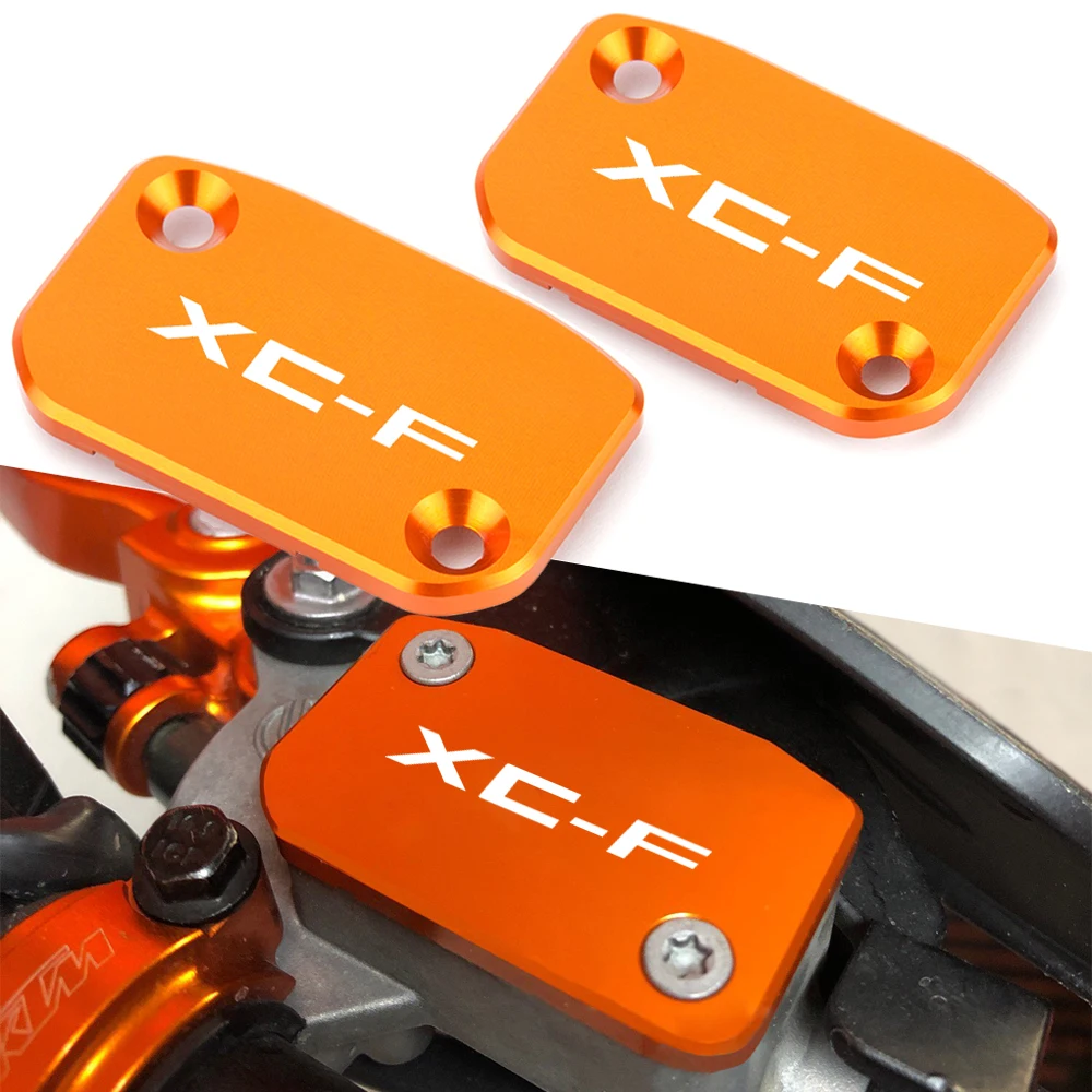 

250 350 450 XCF XC-F Brake Fluid Cylinder Master Reservoir Cover Cap Protector For KTM 250XC-F 07-21 350XC-F 11-21 450XC-F 13-21