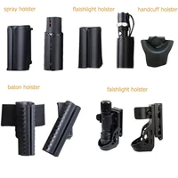 tactical 360 degrees rotatable quick release cover bag holster for flashlights expandable baton spray bottle handcuff bag