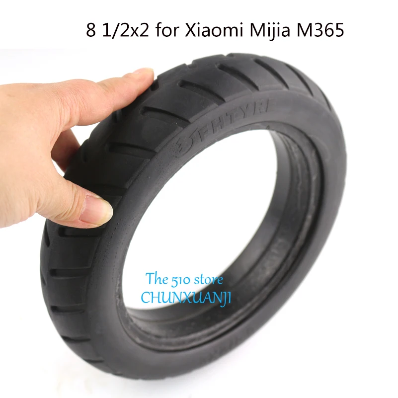 

Electric Scooter Front/Rear Tires Size 8 1/2x2 Durable Solid Tyre free shipping