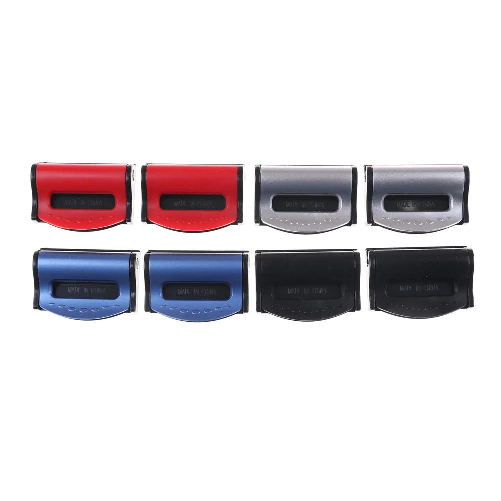 

Universal Car Seat Belts Clips Safety Adjustable Auto Seat Belt Stopper/ Buckle Plastic Clip 2pcs/lot 4Colors