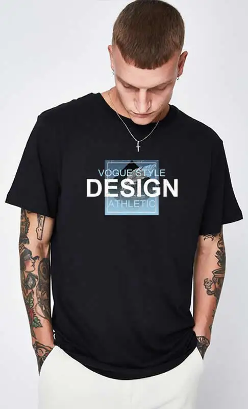 ORIENTDRIM летние хлопковые футболки с изображением костюмы мужской Slim Fit Футболка