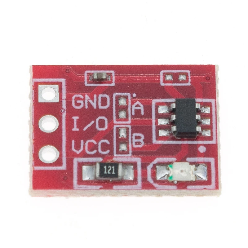 50 шт. новый сенсорный кнопочный модуль TTP223 тип конденсатора одноканальный