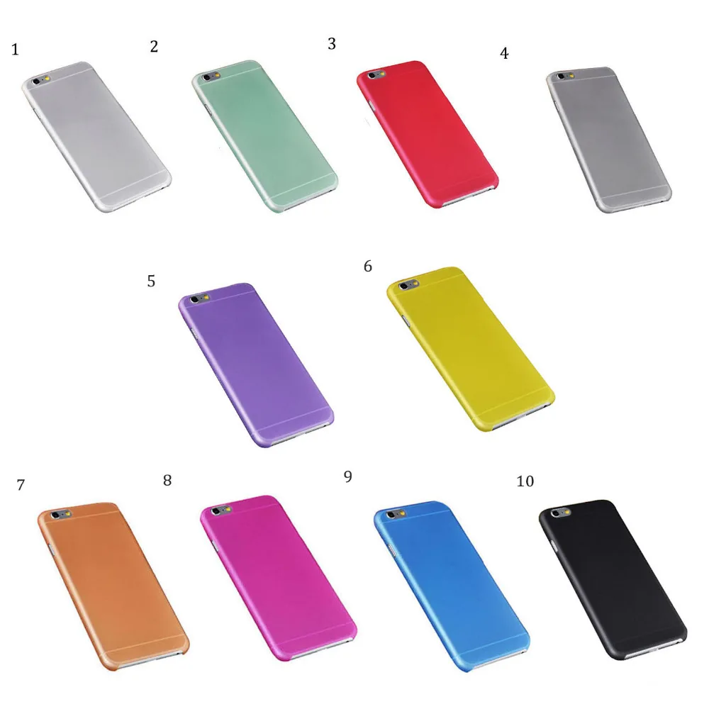 Ультратонкий полипропиленовый защитный чехол Besegad кожаный для iPhone 6 S Plus iphone6 iphone6s