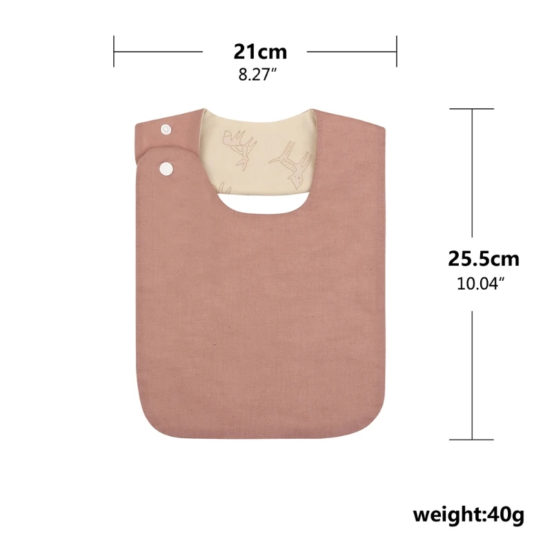 

1 Pc Newborn Baby Boys Girls Waterproof Cute Embroidery Flowers Saliva Towel Kids Toddler Feeding Burp Cloth Cotton Bib WXTD