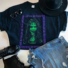 2021 Хэллоуин рубашка экзорцист Pazuzu Regan футболка ужас фильм рубашка Хэллоуин Графические Рубашки Хэллоуин ужас рубашка