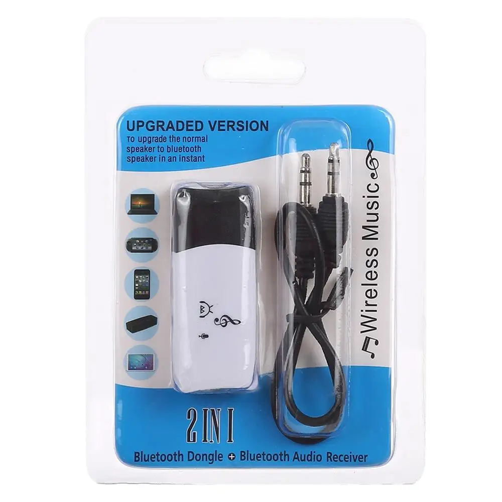 Популярный USB Bluetooth стерео музыкальный приемник беспроводной аудиоадаптер ключ