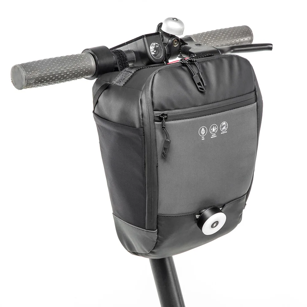 

Electric Scooter Handlebar Bags Multifunctional 5.5L Bike Front Tube Container Electric Lightweight Element Decoration