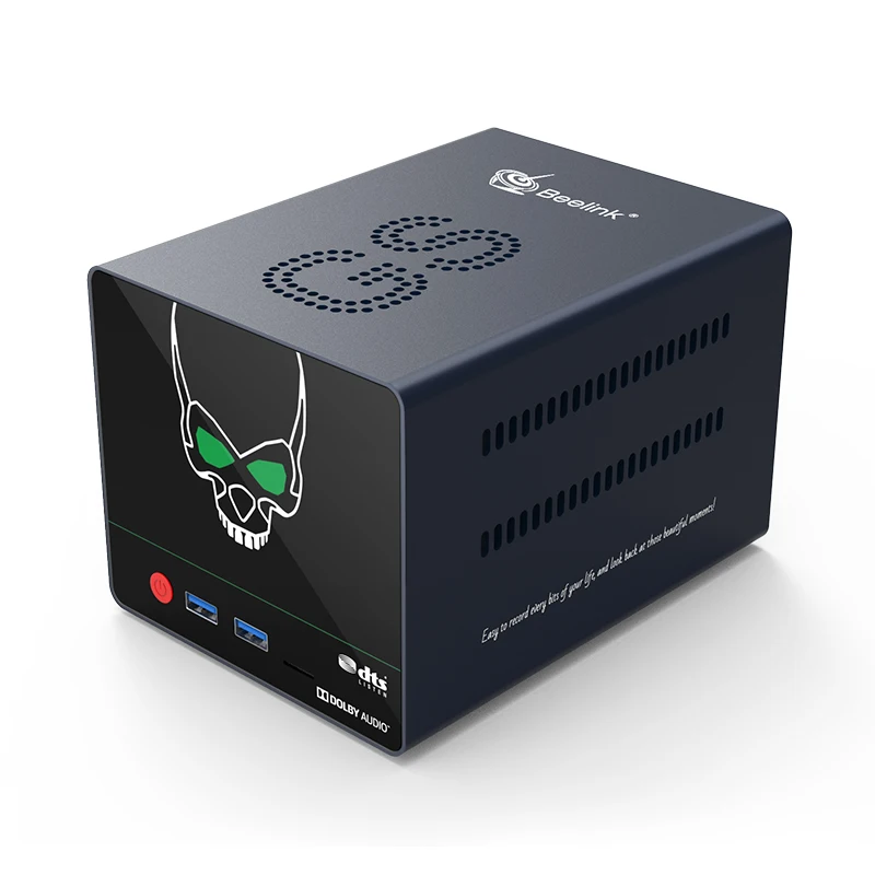 ТВ-приставка Beelink GT-King X с аудиовыходом Amlogic S922X-H Android 9 0 4 Гб 64 ГБ Новое поступление