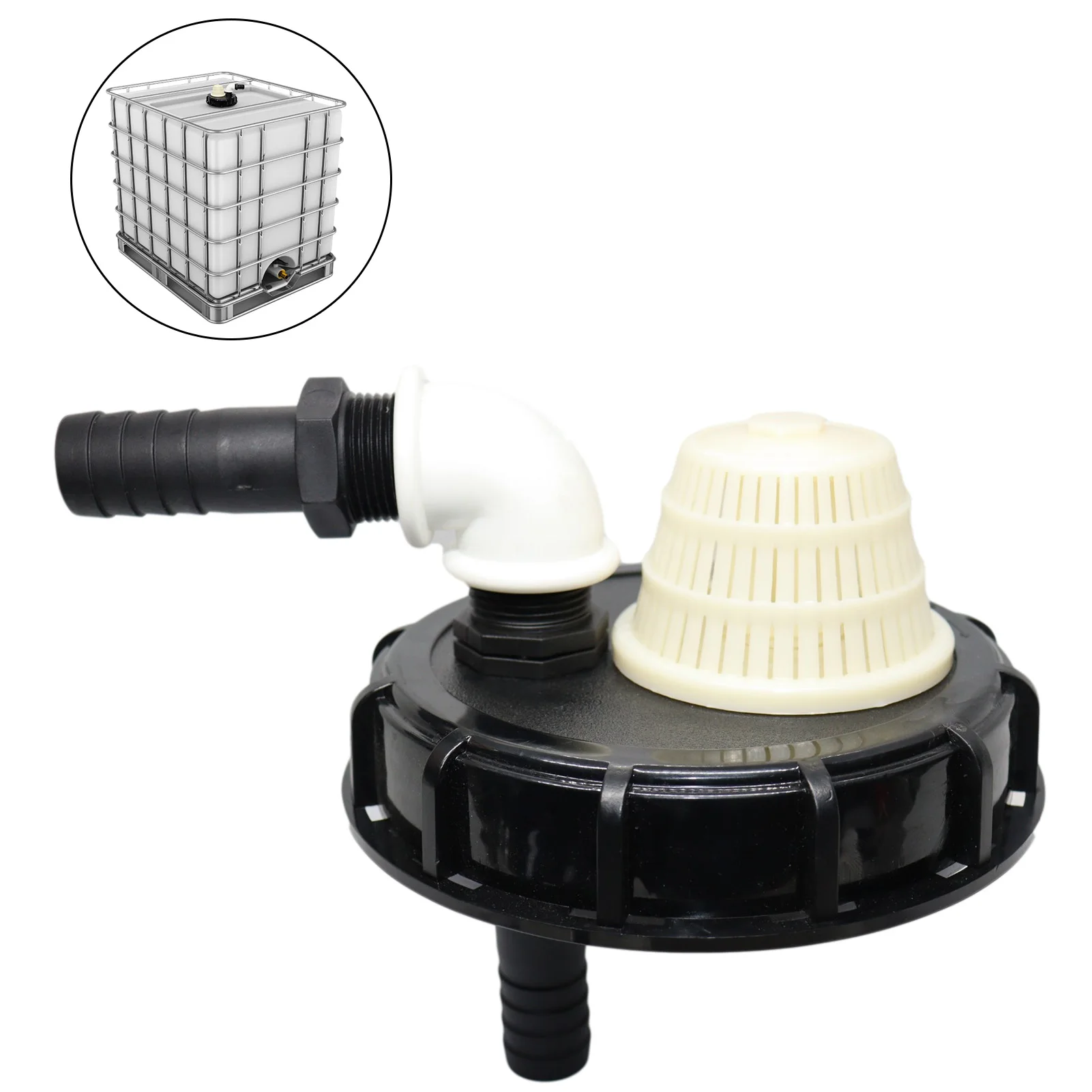 

IBC Ton Barrel Cover Cap With Venting Ton Barrel Plastic Cover Tote Tank Lid Breath Cover Fitting Accessories