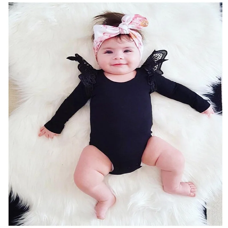 

3 Month-3 Year Infant Baby Girl Jumpsuit Cotton Rompers Fashion Short Sleeve Short Jumpsuit Newborn Toddler Baby Clothes Outfit