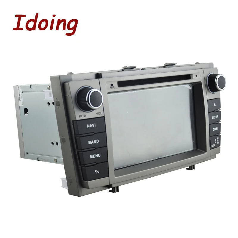 Рулевое колесо Idoing на Android 4 Гб + 32 ГБ 8 ядер 7 дюймов 2Din IPS экран для Toyota Avensis 2007 2014