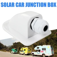 camper part marine accessories waterproof uv resistant boats solar panels spoiler single hole rv single hole round junction box
