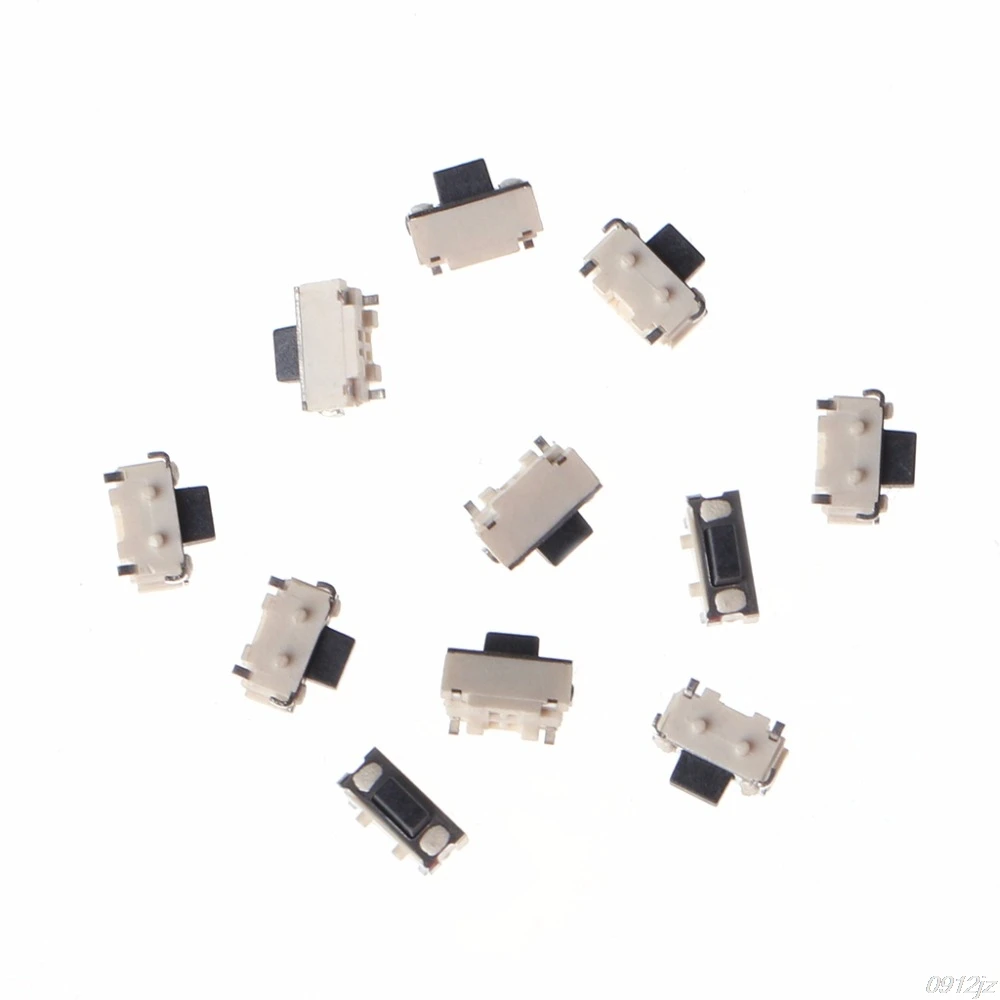 10 шт./1 комплект боковая тактильная нажимная кнопка Micro SMD SMT тактовый