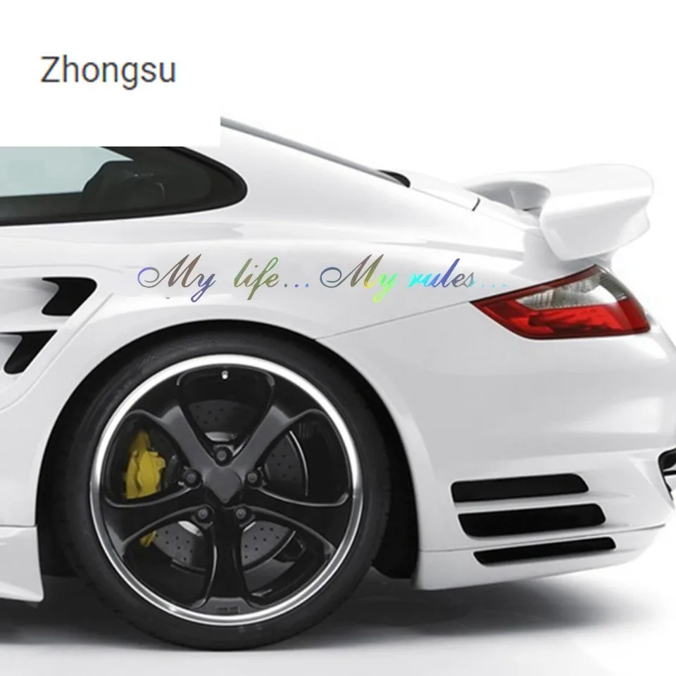 

My Life...My Rules... Car Stickers and Decals Auto Motorcycle Bumper Sticker for KIA ZS027QY
