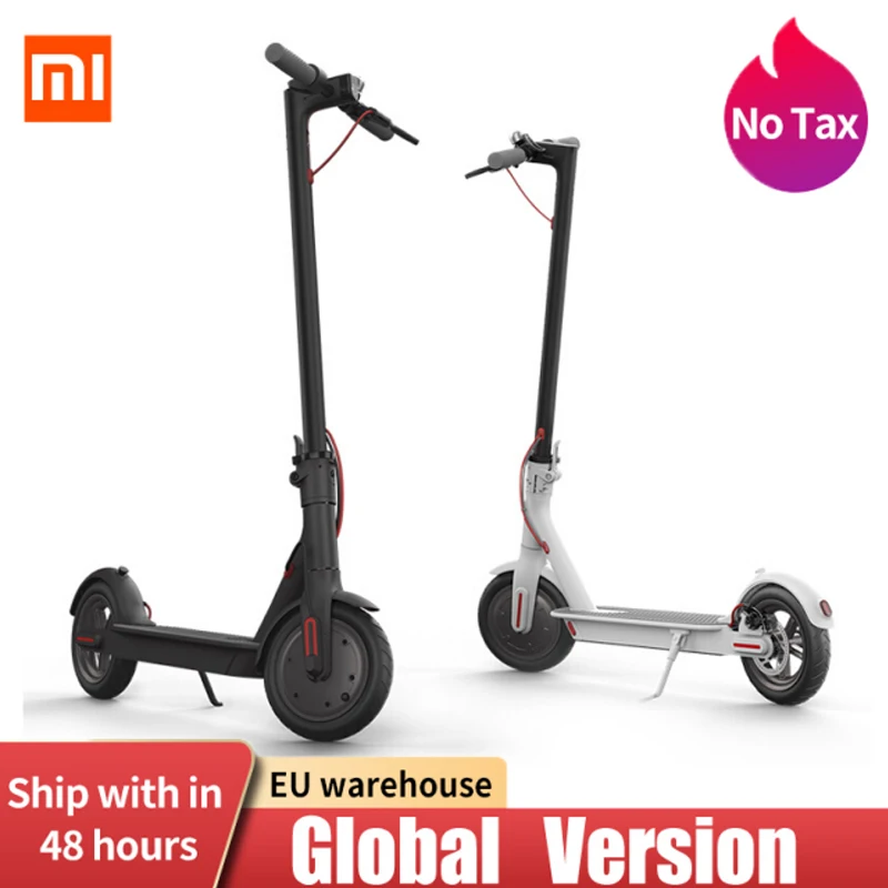 Электрический скутер Xiaomi mijia M365 для взрослых, Лонгборд, Ховерборд, скейтборд, 2 колеса, Электрический скутер с приложением