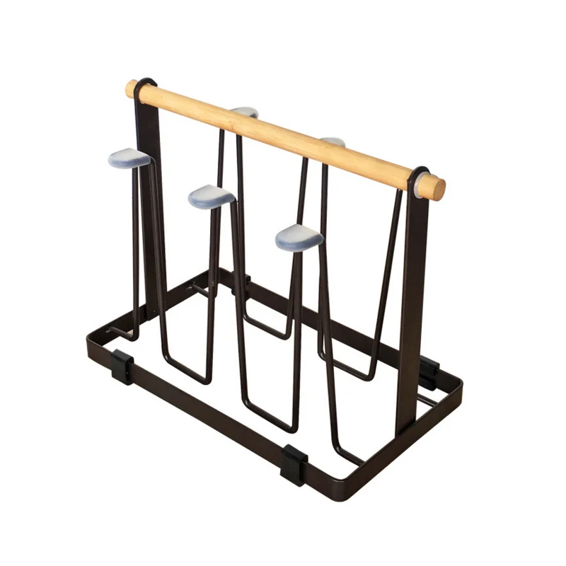 6 Подвесная подставка для чашек стакан воды сушилка кружка железный держатель