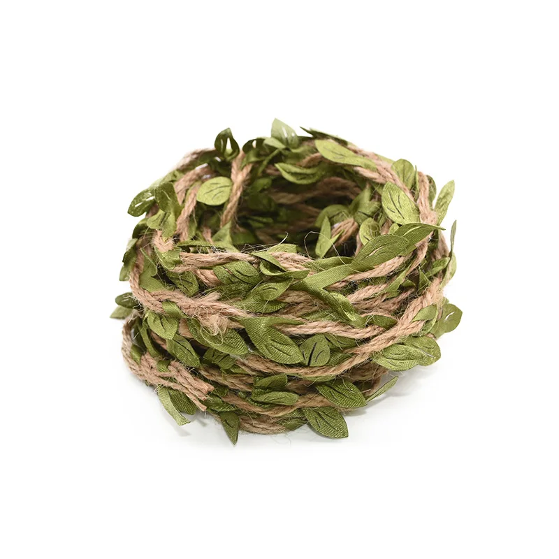 Искусственный ротанговый лист веревочные веревки из натурального гессийского