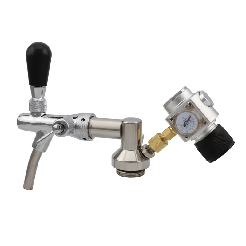 Дропшиппинг регулятор расхода кран для пива мини-дозатор роста с регулятором Co2