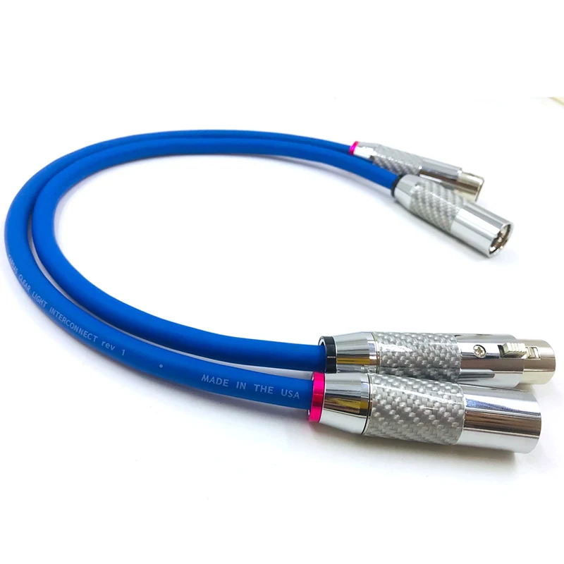 Hi-Fi разъем XLR из углеродного волокна Cardas