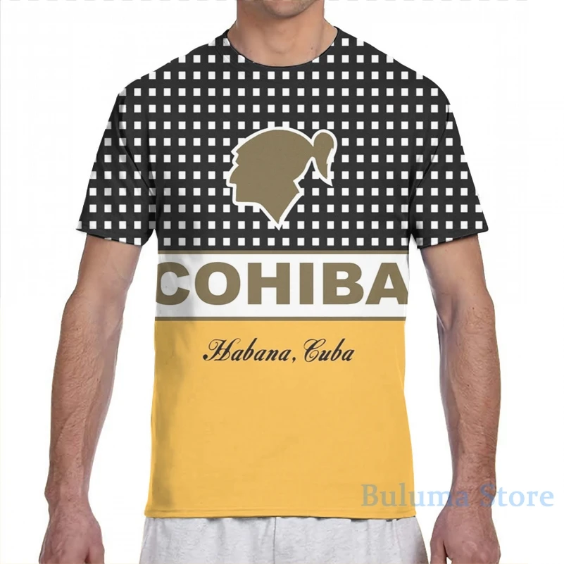 Футболка Cohiba Habana с изображением кубинской сигары для мужчин и женщин модная
