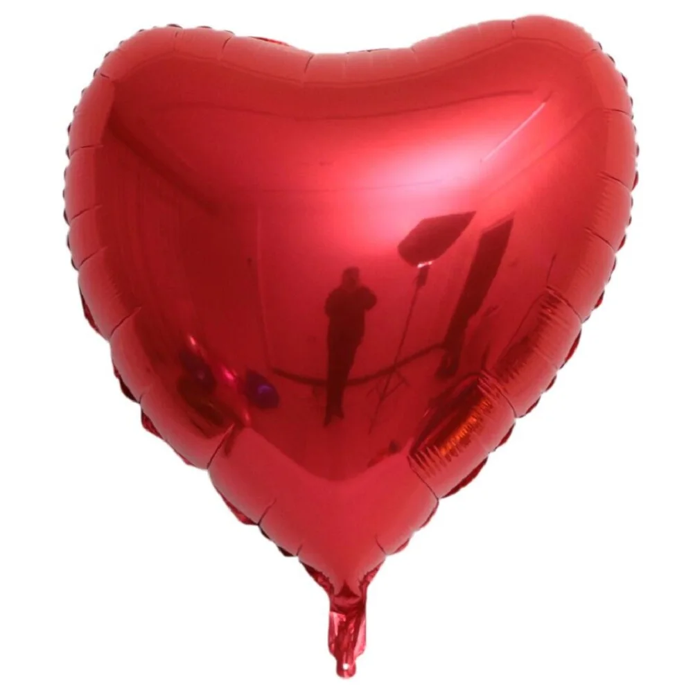 

Heart balloon 75cm Red heart shape air party balloons Valentines Day wedding love decorations marriage supplies Foil balloons