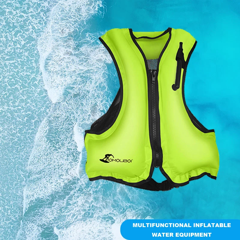 

Adult Life Vest Universal Sizes Quickly Inflatable Buoyancy Vest Swimming Boating Drifting Life Vest Water Sports Child Jacket