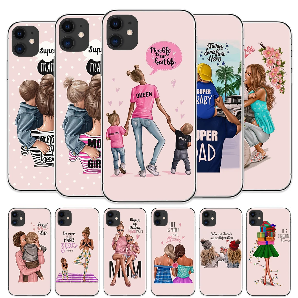 Модный чехол для телефона с рисунками девушек и IPhone 11 Pro Max 8 Plus 7 6S 5S SE X XS MAX XR