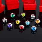2021 Narutos Ring Аниме Косплей Narutos Accessory Akatsuki Zhu Mustachi Zero Payne Jade Scorpion Men Kids Подарки на день рождения игрушки