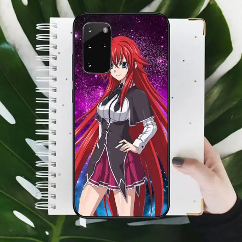 

High School Dxd Japan anime Phone Case For Samsung galaxy S 9 10 20 A 10 21 30 31 40 50 51 71 s note 20 j 4 2018 plus shell