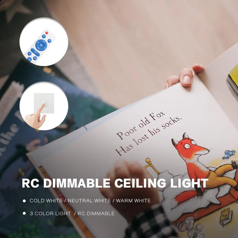 Детский светодиодный потолочный светильник лампа монтируемая на поверхность