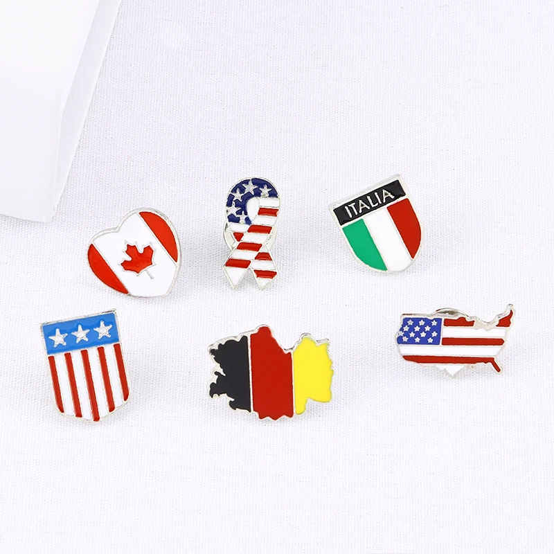 Творческая Германия Канада итальянские с изображением американского флага