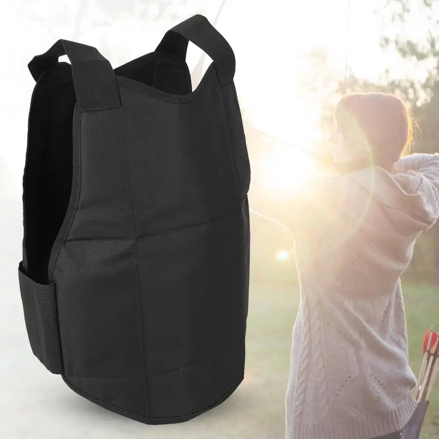 Тактический жилет нейлоновый защитный черного цвета для охоты легкий стрельбы