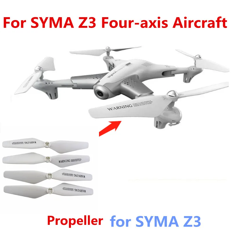 

20Pcs/lot SYMA Z3 Blades Propellers for RC Helicopter RC Quadcopter Main Leaf CW CCW Props Spare Parts
