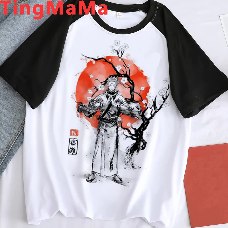 

Jujutsu Kaisen t shirt men kawaii aesthetic couple japanese ulzzang t shirt tumblr