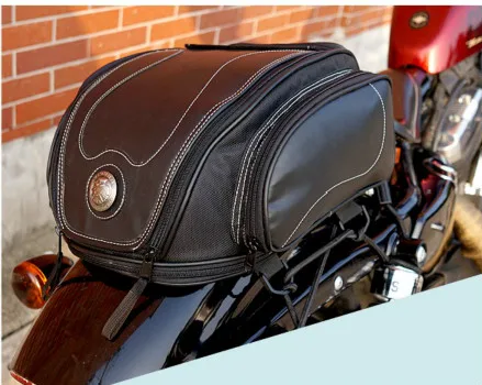 

Waterproof Motorcycle Bag Uglybros Ubb-223 Motorbike Bag Retro Motorcycle Rear Bag Moto Seat Tail Pack helmet bag shoulder bag