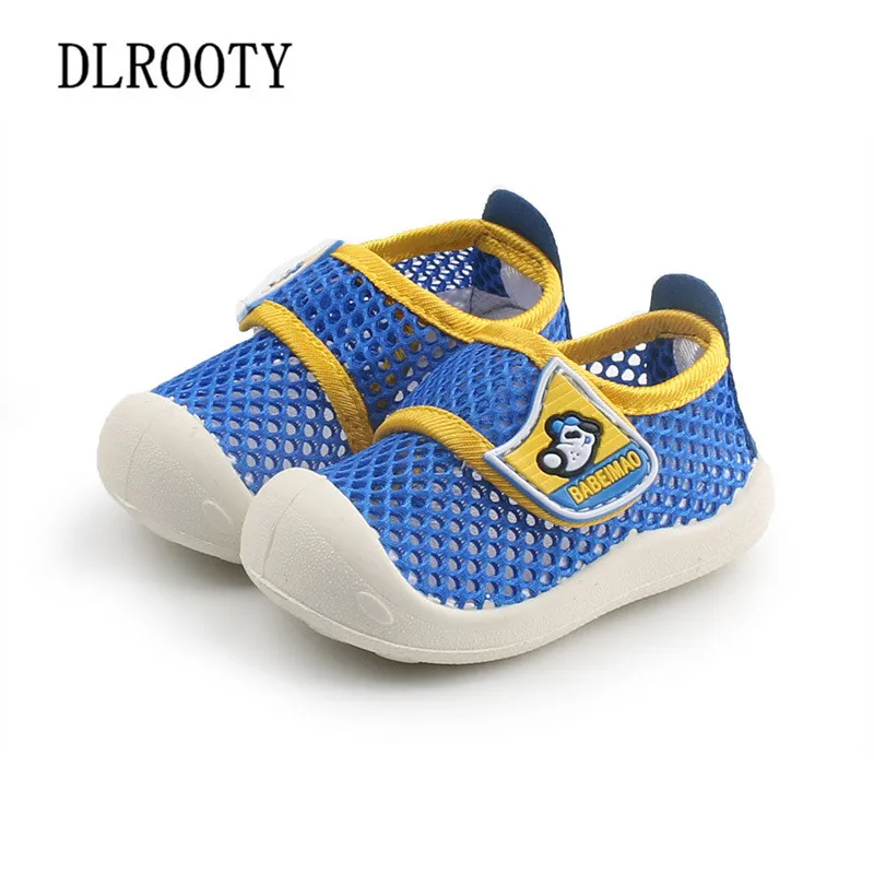 Children Shoes Baby Flat Boys Girls Casual Mesh Summer Sandals Hook & Loop Sneakers Kids Sport Breathable Comfortable