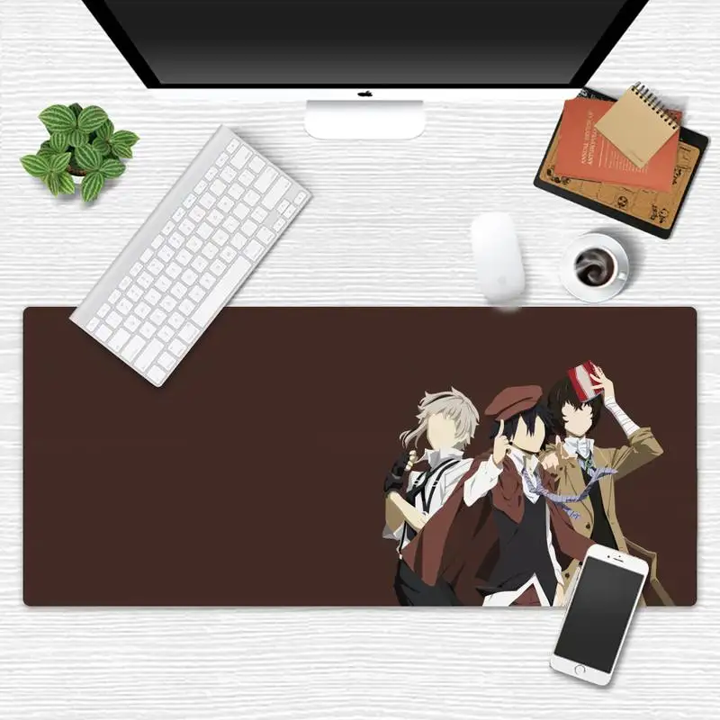 

Japan anime bungou stray dogs Daza DIY Design mousepad Game Office Work Mouse Mat pad X XL Non-slip Laptop Cushion mouse pad