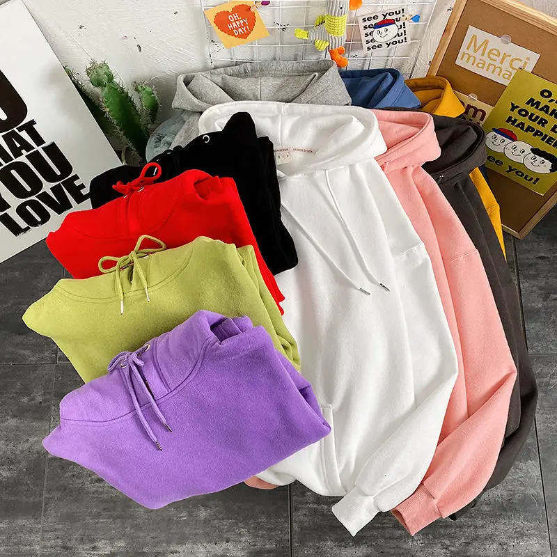 Толстовка мужская с капюшоном однотонная длинным рукавом на осень | Мужская